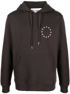 Études Studio hoodie Klein Europa à étoiles brodées - Marron