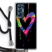 Melts My Heart: Oppo Find X3 Neo Transparant Hoesje met koord
