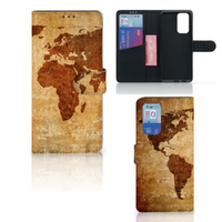 OnePlus 9 Pro Flip Cover Wereldkaart
