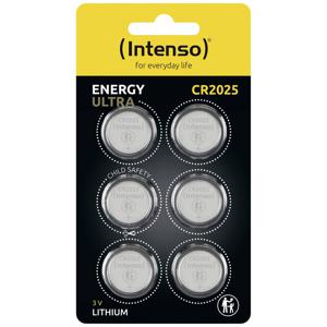 Intenso CR 2025 Energy 6er Blister - CR2025 - 160 mAh Wegwerpbatterij Lithium-Manganese Dioxide (LiMnO2)