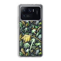 Tropical Palms Dark: Xiaomi Mi 11 Ultra Transparant Hoesje