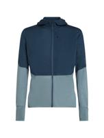 Icebreaker 200 Realfleece Descender LS Zip Hoody Fleece Heren Abyss/Blue Ash S