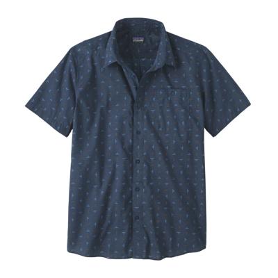 Patagonia Go To Heren Overhemd Flying Climb: Tidepool Blue S