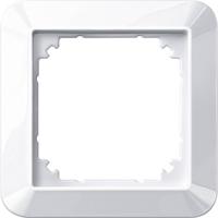 Merten 389119 Afdekking Frame 1-M, System M Polar-wit (glanzend) 1 stuk(s)
