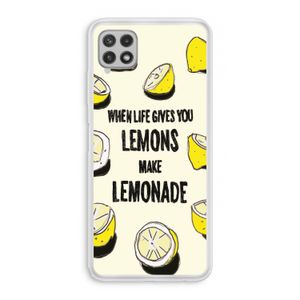 Lemonade: Samsung Galaxy A22 4G Transparant Hoesje
