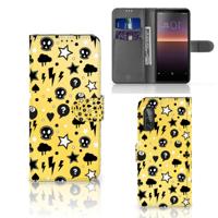 Telefoonhoesje met Naam Sony Xperia 10 II Punk Geel