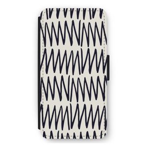 Marrakech Zigzag: iPhone 11 Flip Hoesje