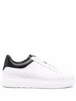 Baldinini baskets Blubber en cuir - Blanc