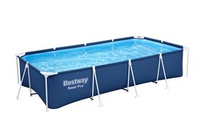 Bestway Steel Pro Rechthoekig Bovengronds Zwembad 4,00 m x 2,11 m x 81 cm