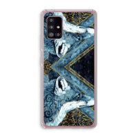 Golden Fox: Samsung Galaxy A51 5G Transparant Hoesje Golden Fox: Samsung Galaxy A51 5G Transparant Hoesje