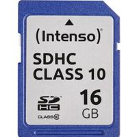 Intenso 16GB SDHC flashgeheugen Klasse 10 - thumbnail