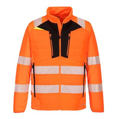 Reflecterende hybride werkjas - oranje - XL