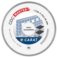 Carat DIAMANTZAAG TEGELS/NAT.STEEN Ø180x25,40MM, CDC MASTER - CDCM180400 - CDCM180400