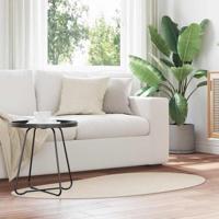 VidaXL Vloerkleden huarte beige 80 x 150 cm polyester