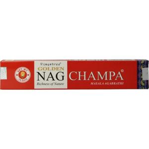 Wierook golden nag champa incense