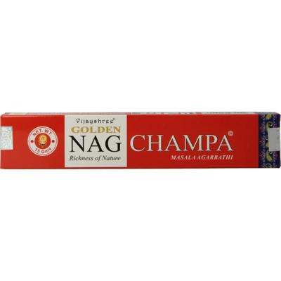 Wierook golden nag champa incense