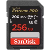 SanDisk Extreme Pro 256GB SDXC 200mb/s UHS-I V30