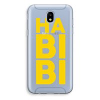 Habibi Majorelle : Samsung Galaxy J5 (2017) Transparant Hoesje