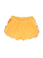 PUCCI Junior short monogrammé à bords rayés - Orange - thumbnail