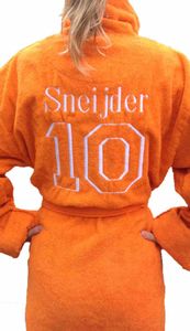 Oranje badjas / Heren badjas WK - S/M