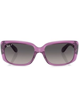 Ray-Ban lunettes de soleil à monture carrée - Rose