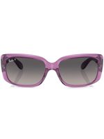 Ray-Ban lunettes de soleil à monture carrée - Rose