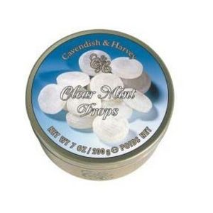 Cavendish & Harvey Cavendish En Harvey Clear Mint Drops 200 Gram
