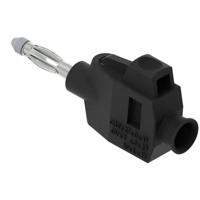 Electro PJP 1064-PRO-CD1-N Banaanstekker Stekker, recht Stift-Ø: 4 mm Zwart 1 stuk(s)