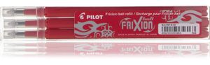 Pilot Vullingen voor Frixion Ball en Frixion Clicker rood