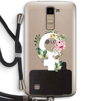 Venus: LG K10 (2016) Transparant Hoesje met koord