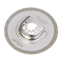 Wolfcraft Zaagblad | Diamant bestrooid | Ø80mm | 1 stuk - 3955000