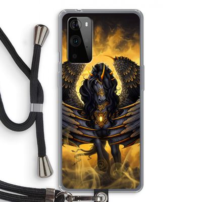 Pegasus: OnePlus 9 Pro Transparant Hoesje met koord