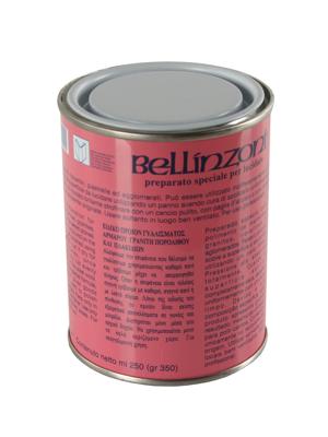 Blikje wax, blank Bellinzoni