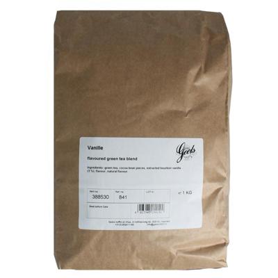 Geels groene thee vanille