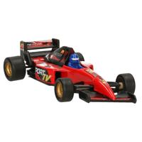 Modelauto Formule 1 wagen rood 10 cm   -