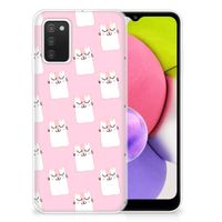 Samsung Galaxy A03S TPU Hoesje Sleeping Cats