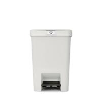 Brabantia StepUp Pedaalemmer - 25 liter - light grey 800207