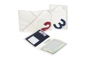 Trend Marine Zeildoek Portefeuille Voor Rij-/ Vaar-/ Kentekenbewijs Sea Licence Wallet Navy Default