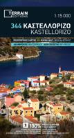 Wandelkaart 344 Kastellorizo | Terrain maps