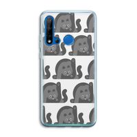Cats: Huawei P20 Lite (2019) Transparant Hoesje Cats: Huawei P20 Lite (2019) Transparant Hoesje