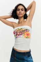 Bedrukte tanktop - WHITE - L