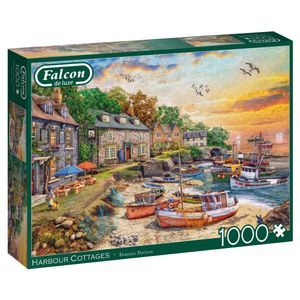 Falcon de luxe Harbour Cottages (1000 stukjes) - Legpuzzel voor volwassenen