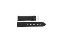 Horlogeband Armani AR1605 Leder Donkerbruin 23mm