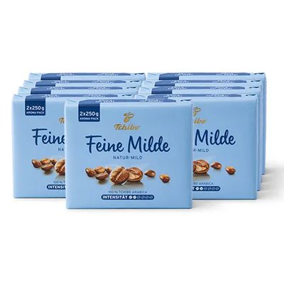 Tchibo - Feine Milde Gemalen koffie - 9x 500g (2x 250g)