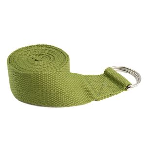 Yoga Riem D-ring Katoen Groen (183 cm)