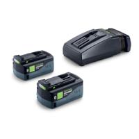 Festool 18V 2xHP5,0/TCL6 Energie-set - 578736