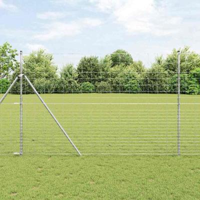 Weidehekwerk Zilver 25 x 1.6 m Gegalvaniseerd staal