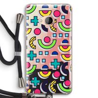 8-bit N°6: HTC U Play Transparant Hoesje met koord