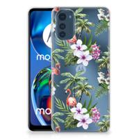 Motorola Moto E32/E32s | TPU Hoesje | Flamingo Palms