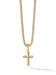 David Yurman pendentif Roman Cross en or 18ct